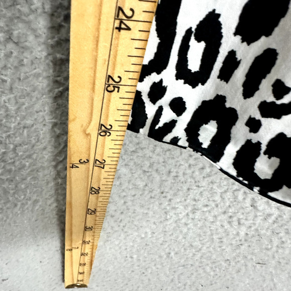 Sara Campbell‎ Pants Womens Small Black Cheetah Animal Print Slim Leg Pull On - Picture 7 of 8
